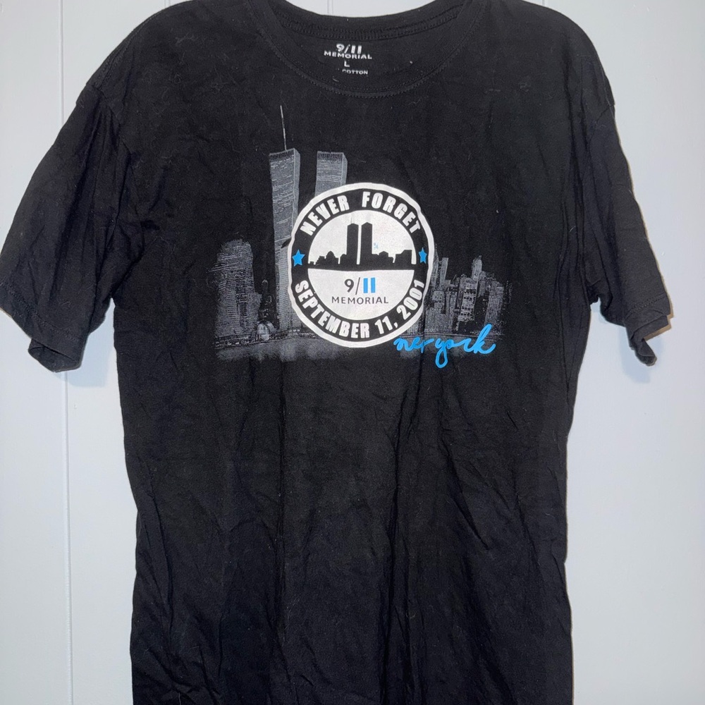 Black 9/11 Memorial Tee
